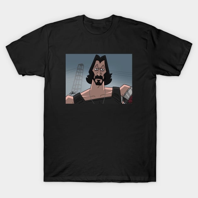 Cyber Keanu T-Shirt by Tuckerjoneson13